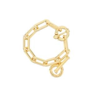 Timeless pearly chain bracelet